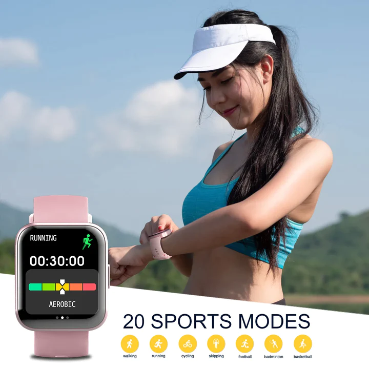20 SPORTS MODES 128M LARGE MEMORY SMARTWATCH