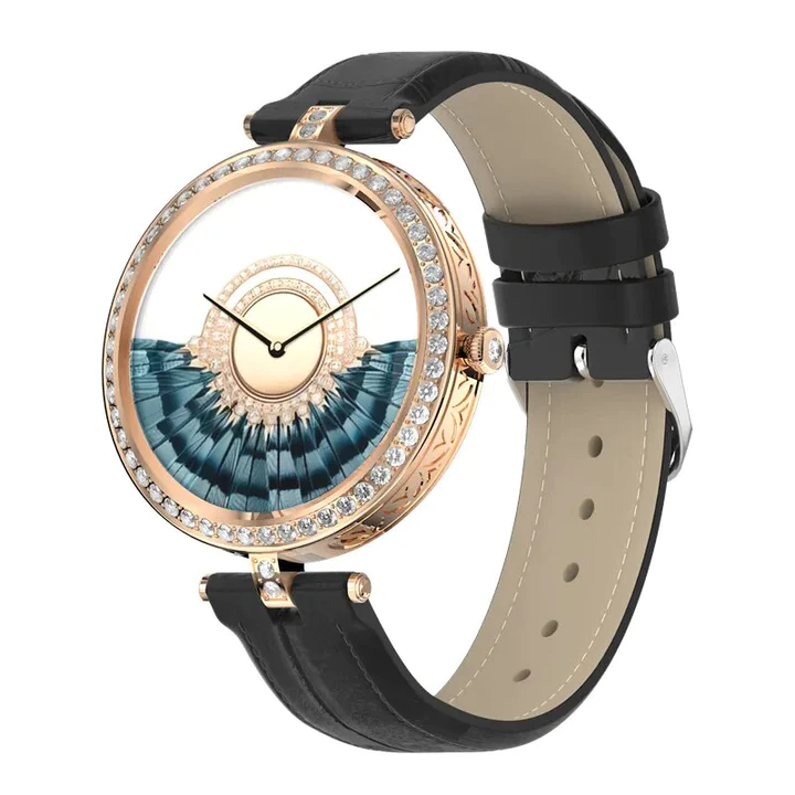 SHINNY RHINESTONE DIAL CALL ANSWER CALL SMARTWATCH